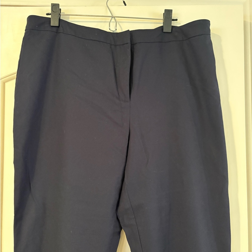 NIC+ZOE Classic Navy Pants Size 18W